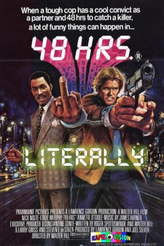 48 HRS. LITERALLY: THE TRAILER – feature film poster