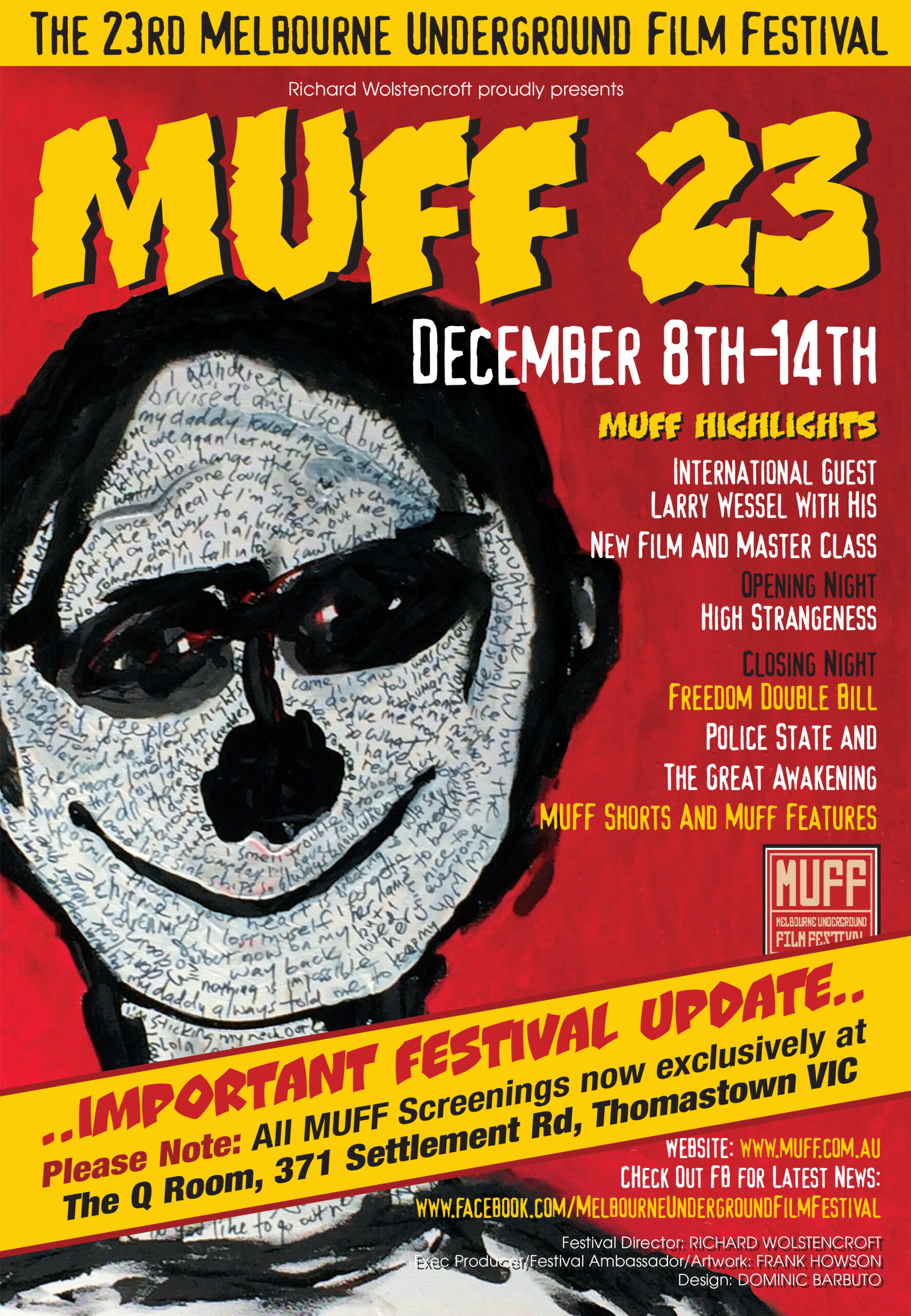 MUFF 23 poster